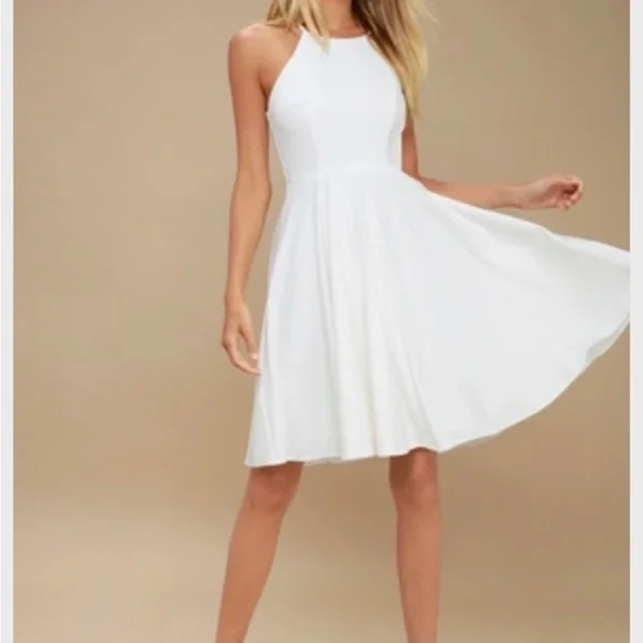 Lulus | Dresses | Lulus Irresistible White Dress Size Small | Poshmark